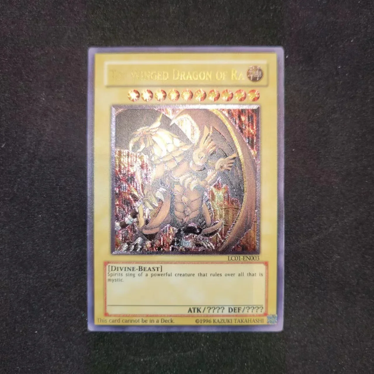 Yu-Gi-Oh UR LC01-EN003/The Winged Dragon of Ra переиздание игрушки хобби хобби коллекционные игры коллекция аниме карты
Yu-Gi-Oh UR LC01-EN003/The Winged Dragon of Ra переиздание игрушки хобби хобби коллекционные игры коллекция аниме карты