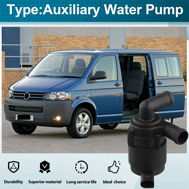 Auxiliary Water Pump (Cooling Water Circuit) For VW TRANSPORTER 03-09 7E0965561D
Auxiliary Water Pump (Cooling Water Circuit) For VW TRANSPORTER 03-09 7E0965561D