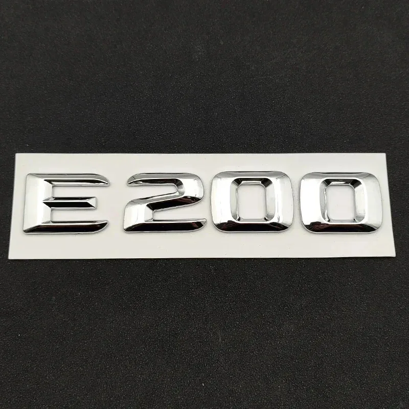 3D ABS silver For Mercedes Benz Grade E E200 E220 E300 E320 E350 W213 W212 W211 Letters Emblem Badge Trunk Stickers Accessories
3D ABS silver For Mercedes Benz Grade E E200 E220 E300 E320 E350 W213 W212 W211 Letters Emblem Badge Trunk Stickers Accessories