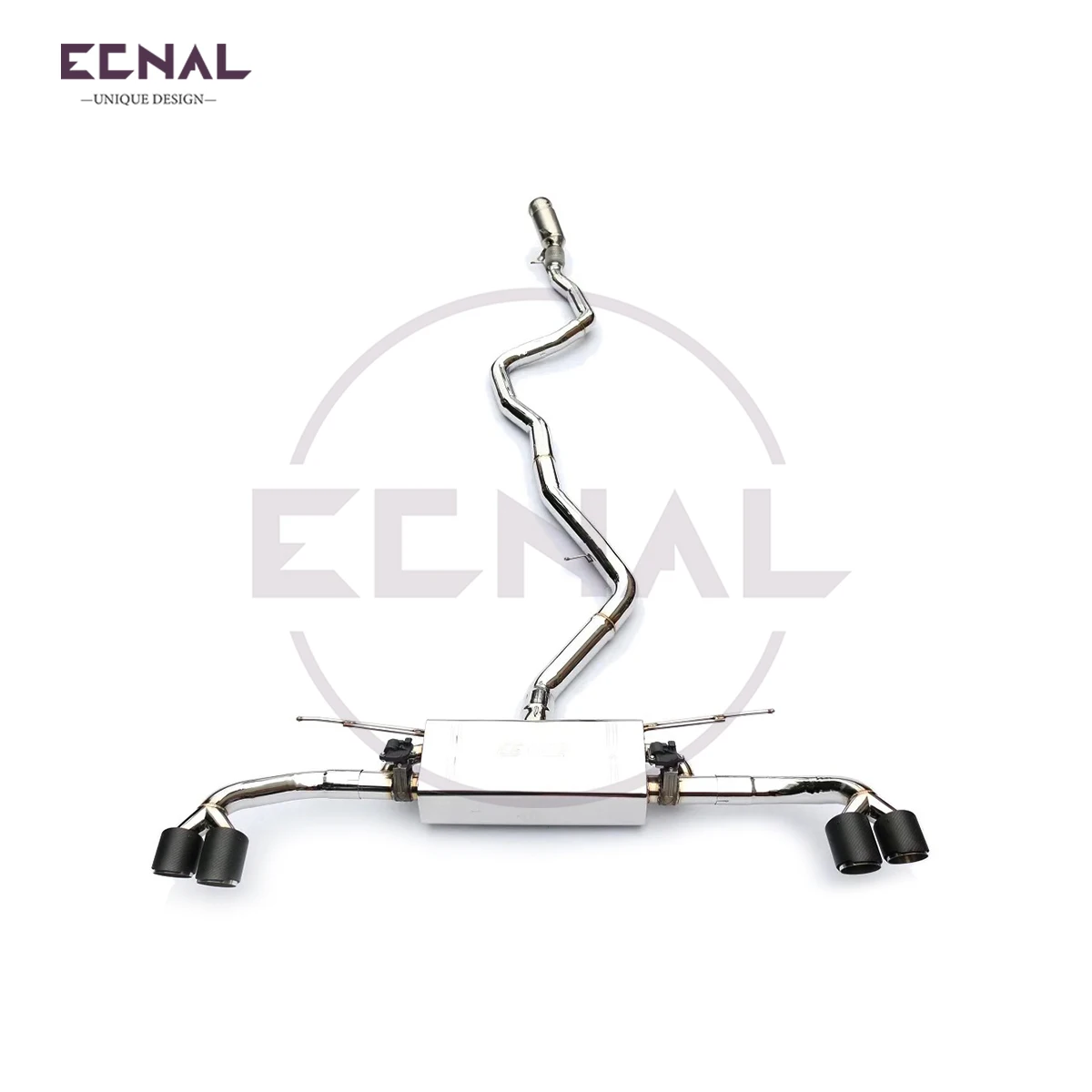 ECNAL EXHAUST for 2009-2013 BMW X5 X6 E70 E71 N55 3.0T High Performance Single Tube SS304 Sport Valve Exhaust System
ECNAL EXHAUST for 2009-2013 BMW X5 X6 E70 E71 N55 3.0T High Performance Single Tube SS304 Sport Valve Exhaust System