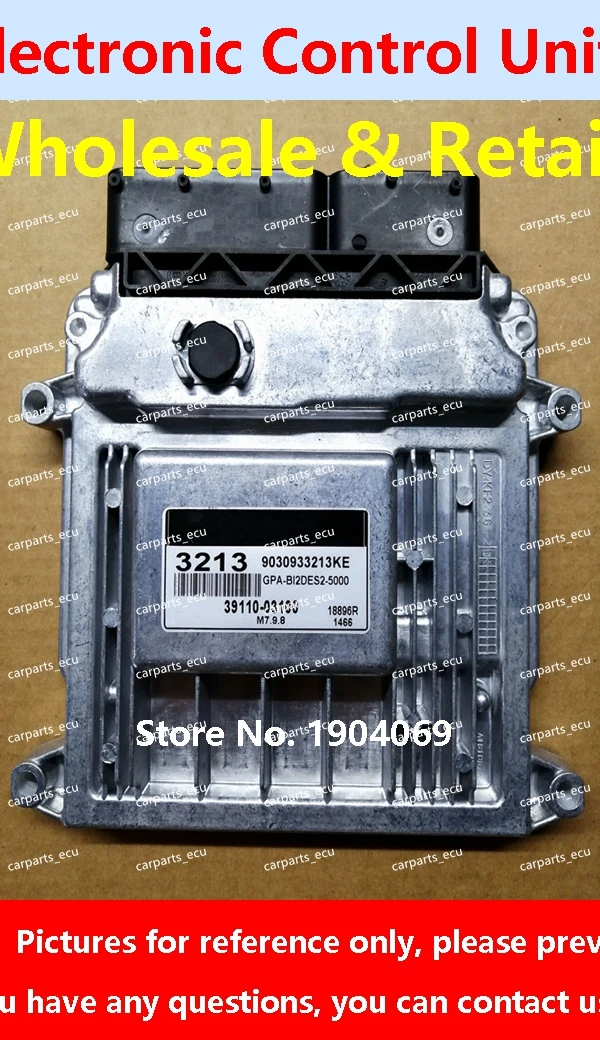 39110-02DI0 3011 ECU 39110-02HB0 3661 For Hyundai Elantra KIA Car Engine Computer Board/M7.9.8 39110-03100 3213/39101-26BX1
39110-02DI0 3011 ECU 39110-02HB0 3661 For Hyundai Elantra KIA Car Engine Computer Board/M7.9.8 39110-03100 3213/39101-26BX1