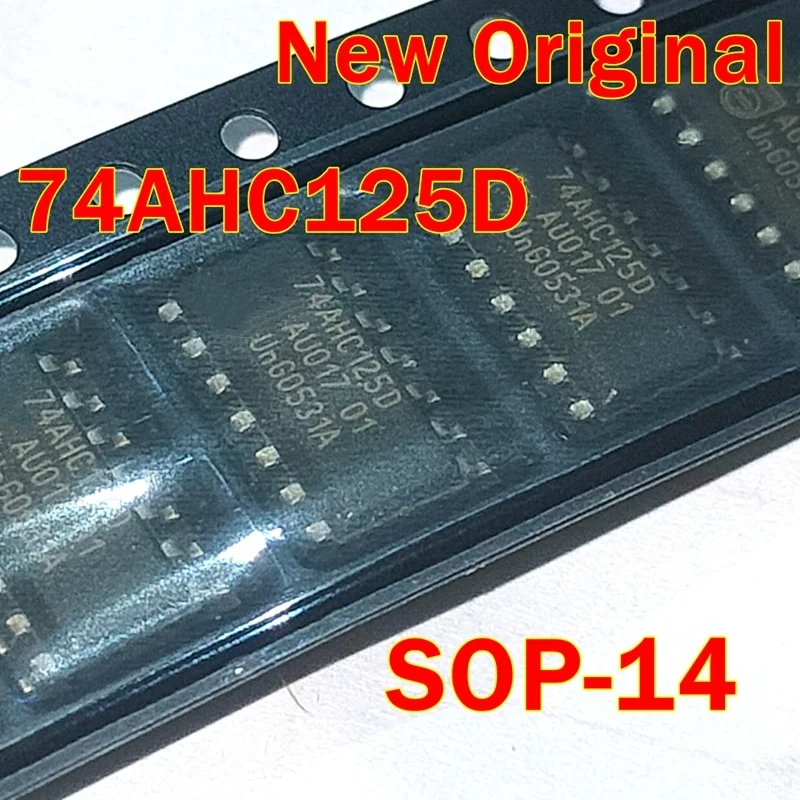 1pcs to 100pcs 74AHC125D SOP-14 New Original Quad buffer/line driver; 3-state
1pcs to 100pcs 74AHC125D SOP-14 New Original Quad buffer/line driver; 3-state