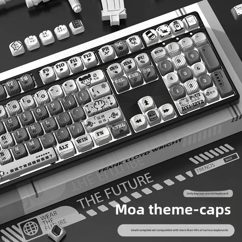 Original pbt sublimation moa mechanical keyboard keycap DIY customized small full set of 87/68/108/75/98 keys
Original pbt sublimation moa mechanical keyboard keycap DIY customized small full set of 87/68/108/75/98 keys