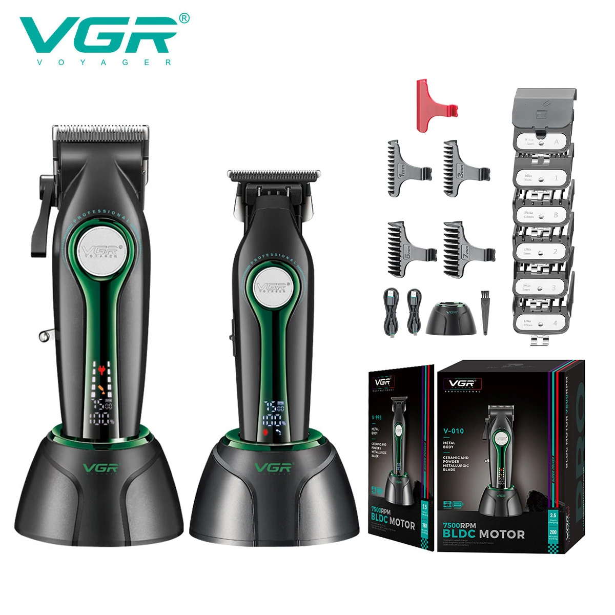 VGR V-010 V-993 профессиональная машинка для стрижки волос с мощной мощностью, высококачественный мужской триммер для стрижки волос с цифровым ЖК-дисплеем
VGR V-010 V-993 профессиональная машинка для стрижки волос с мощной мощностью, высококачественный мужской триммер для стрижки волос с цифровым ЖК-дисплеем