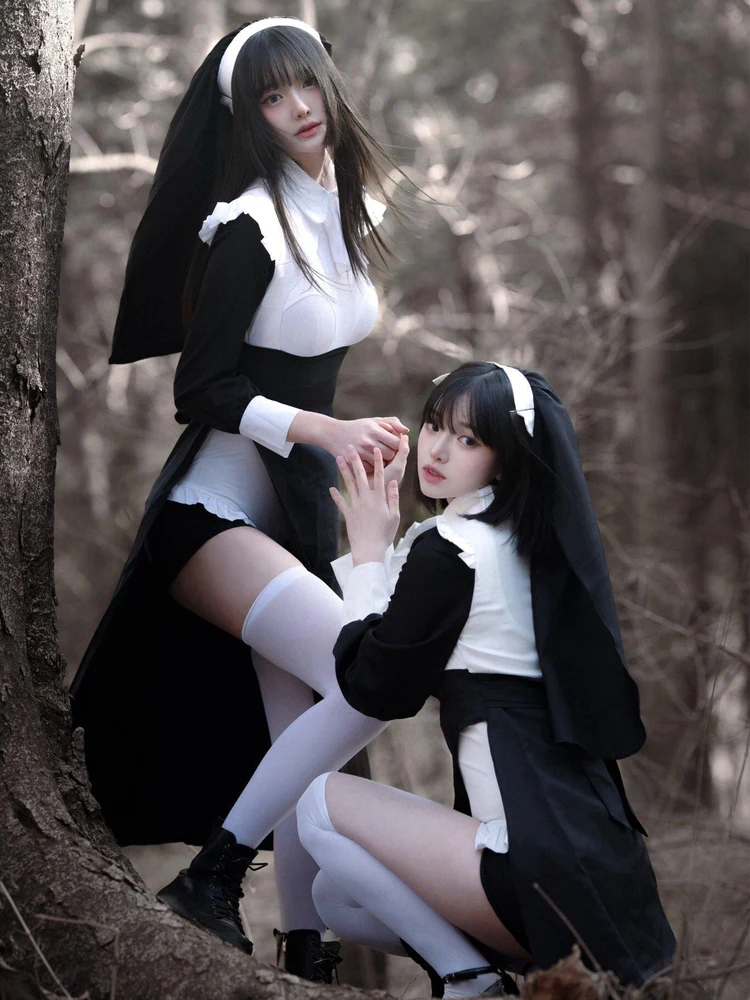 Sexy Pure Desire Nun Costume Set loween Cosplay Dr Outfit for Young Women 8-25 Years Old from China
Sexy Pure Desire Nun Costume Set loween Cosplay Dr Outfit for Young Women 8-25 Years Old from China