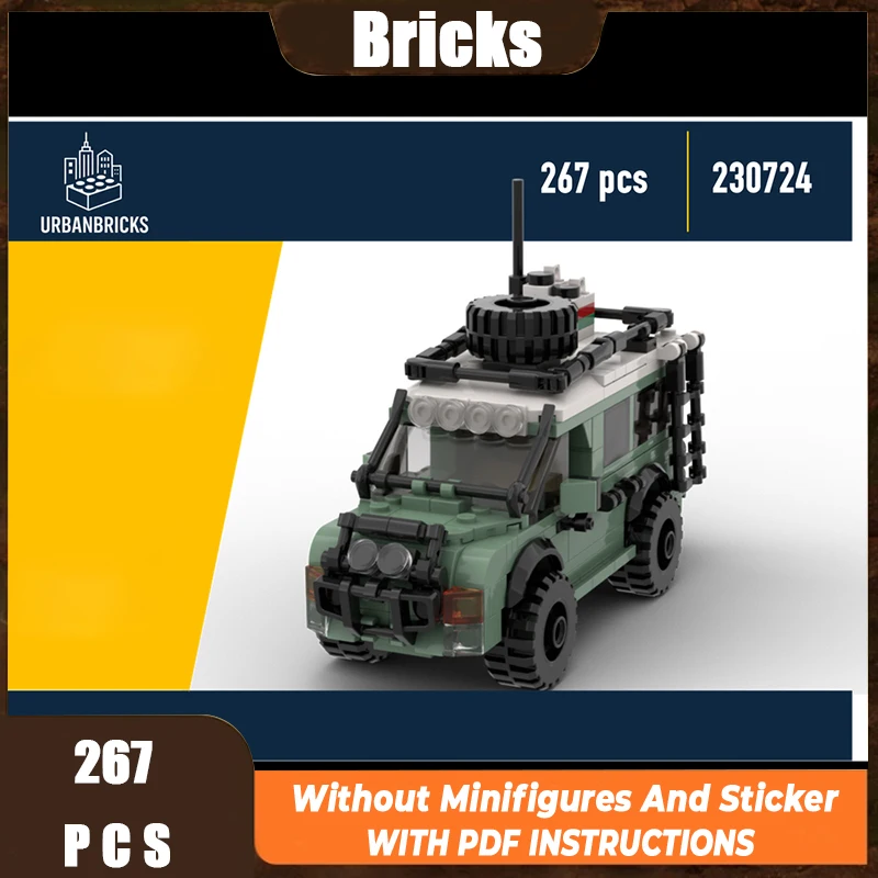New MOC Building Block Model Explorer Off road Vehicle SUV Technology Modular Children's Toy Gift DIY Assembly Set
New MOC Building Block Model Explorer Off road Vehicle SUV Technology Modular Children's Toy Gift DIY Assembly Set