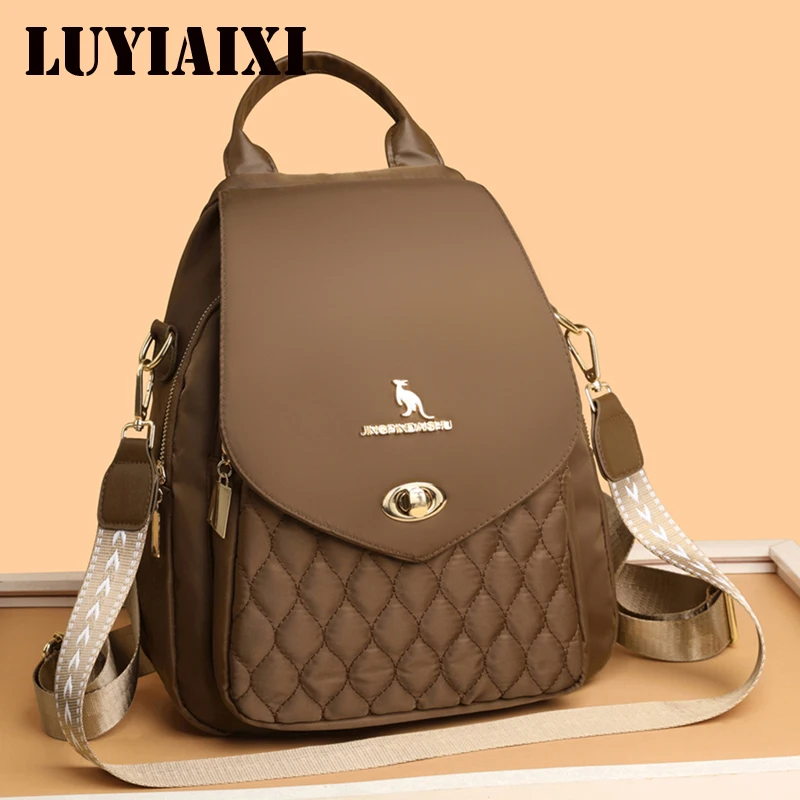 2026 New Women's Oxford Cloth Backpack Large Capacity Travel Fashionable Versatile Double Shoulder Single Shoulder Bag Sac A Dos
2026 New Women's Oxford Cloth Backpack Large Capacity Travel Fashionable Versatile Double Shoulder Single Shoulder Bag Sac A Dos