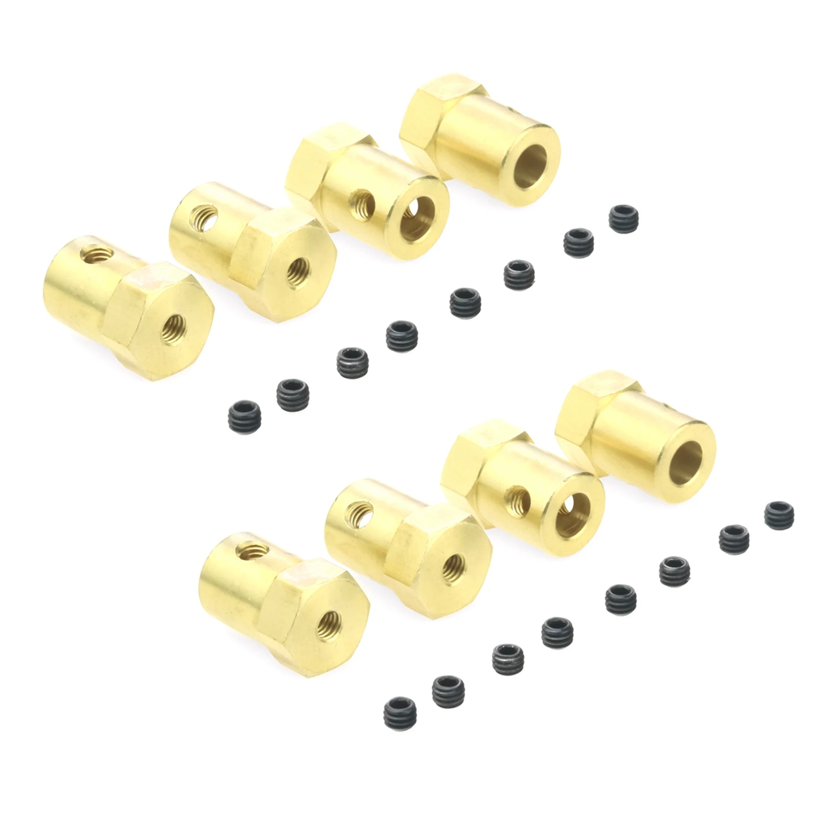 ODIES-8PCS 5Mm To 12Mm Brass Combiner Wheel Hub Hex Adapter For WPL B14 B16 C14 C24 MN D90 D91 MN99S RC Car Upgrade Parts
ODIES-8PCS 5Mm To 12Mm Brass Combiner Wheel Hub Hex Adapter For WPL B14 B16 C14 C24 MN D90 D91 MN99S RC Car Upgrade Parts