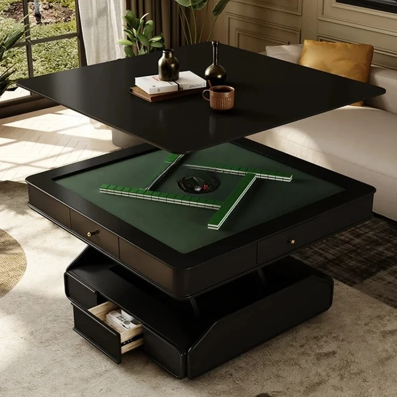 Mahjong table coffee table automatic electric lift household dining table dual-purpose multi-function
Mahjong table coffee table automatic electric lift household dining table dual-purpose multi-function