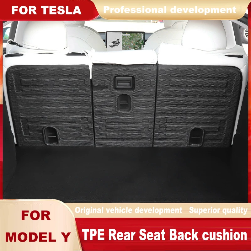 Seats Back Protector Anti-Kick For Tesla Model Y 2022 TPE Mat Second Row Seat Cover & Trunk Mats Set Car Boot Carpet Cargo Liner
Seats Back Protector Anti-Kick For Tesla Model Y 2022 TPE Mat Second Row Seat Cover & Trunk Mats Set Car Boot Carpet Cargo Liner