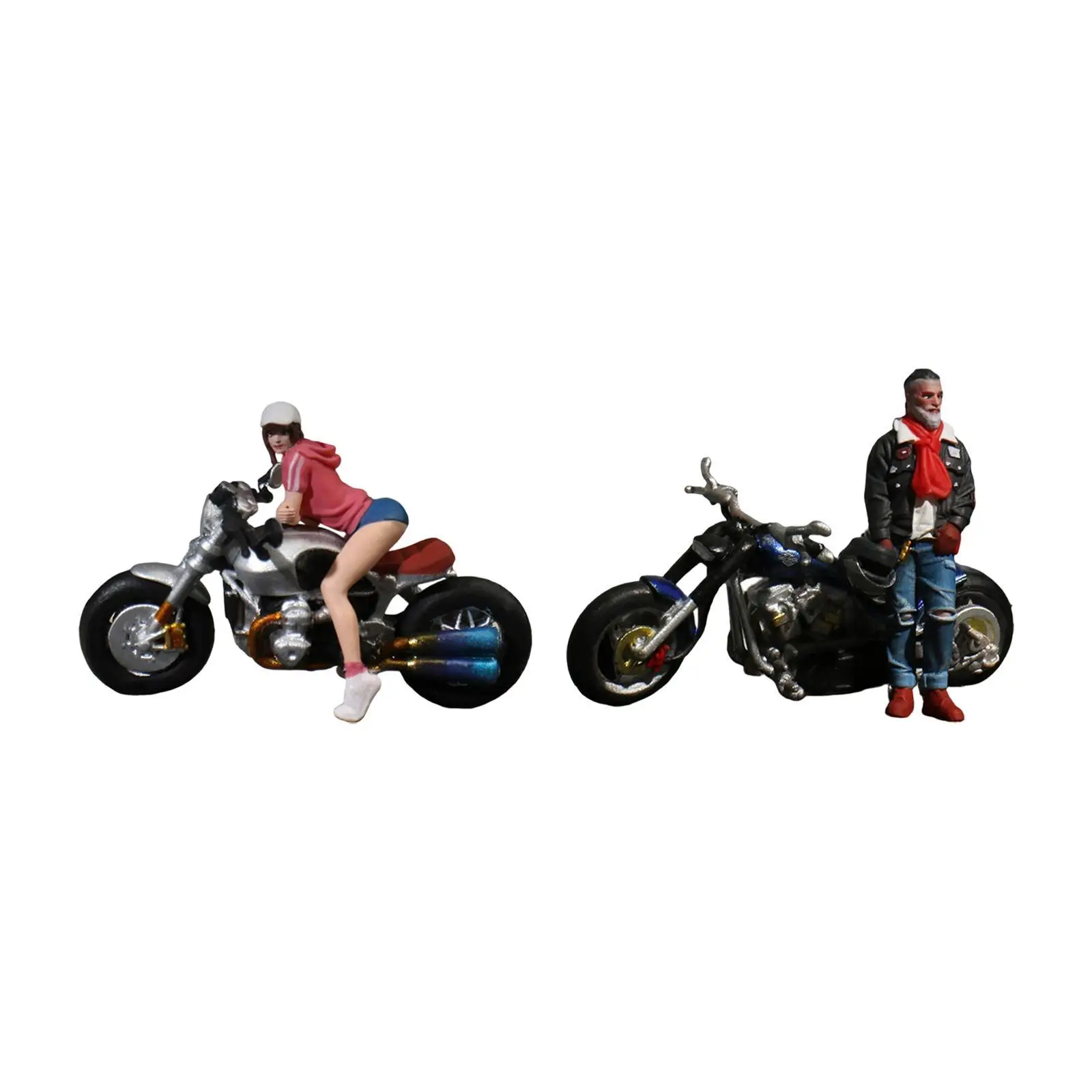 1/64 Scale Miniature Figure, Motorcyclist Figurine, Photography Prop, Collectible, Small Decorative
1/64 Scale Miniature Figure, Motorcyclist Figurine, Photography Prop, Collectible, Small Decorative