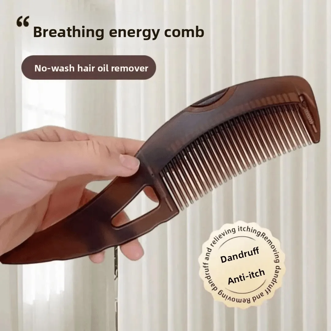 Comb energy comb, scalp hollow comb, oil control, dandruff removal, massage, oil removal, daily massage comb, head scalp massage
Comb energy comb, scalp hollow comb, oil control, dandruff removal, massage, oil removal, daily massage comb, head scalp massage
