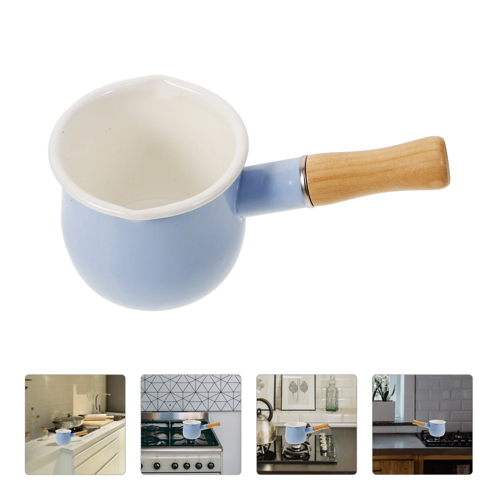 Baby Food Pot Small Pan with Handle Mini Saucepan Enamel Cooking Stove Children Stockpot
Baby Food Pot Small Pan with Handle Mini Saucepan Enamel Cooking Stove Children Stockpot