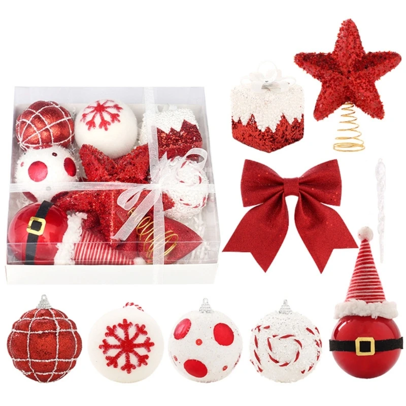 Decorative Christmas Tree Pendants Hanging Christmas Ball Pendant Ornament Christmas Baubles Balls Ornaments Gift Set DropShip
Decorative Christmas Tree Pendants Hanging Christmas Ball Pendant Ornament Christmas Baubles Balls Ornaments Gift Set DropShip