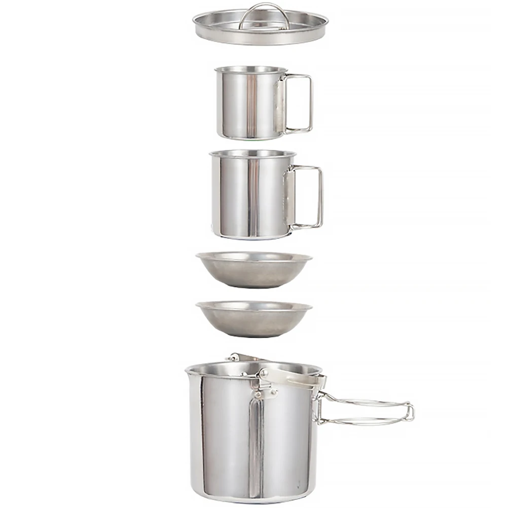 Kettle Cookware Set High Temperature Resistant Lightweight Portable Camping Hiking Burn Resistant Handle Easy Clean Durable
Kettle Cookware Set High Temperature Resistant Lightweight Portable Camping Hiking Burn Resistant Handle Easy Clean Durable