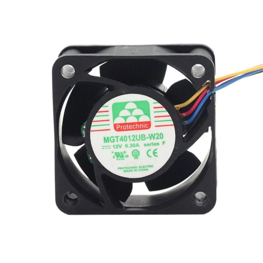 MGT4012UB-W20 new 40mm cooling fan DC 12V 0.3A 4cm 4020 four wire server cooling fan
MGT4012UB-W20 new 40mm cooling fan DC 12V 0.3A 4cm 4020 four wire server cooling fan