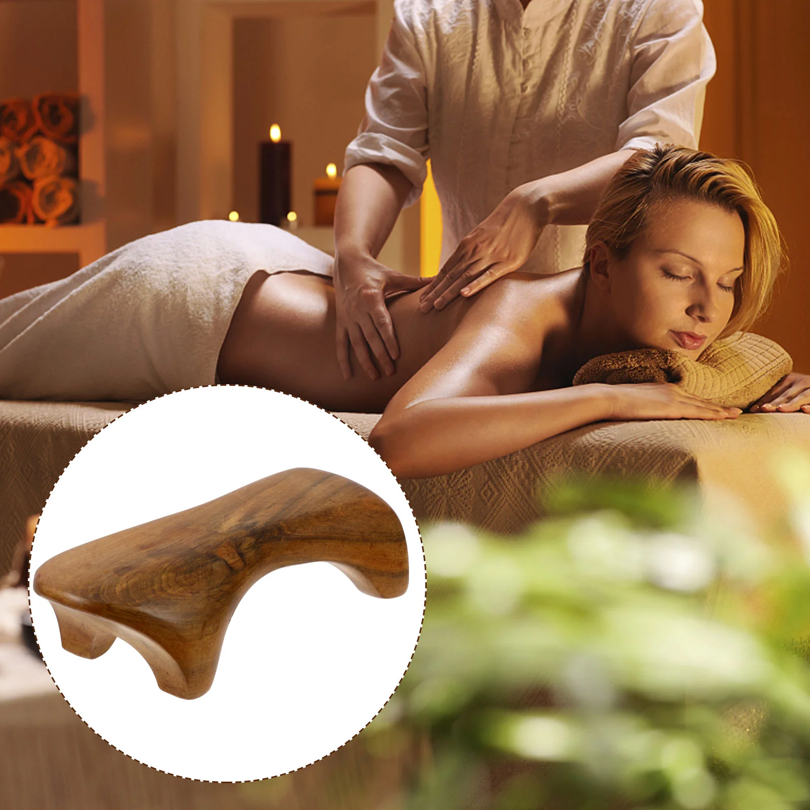 Solid Wood Massager Beauty Scrape Plate Tool Wooden Scraping Board Guasha Scraper
Solid Wood Massager Beauty Scrape Plate Tool Wooden Scraping Board Guasha Scraper