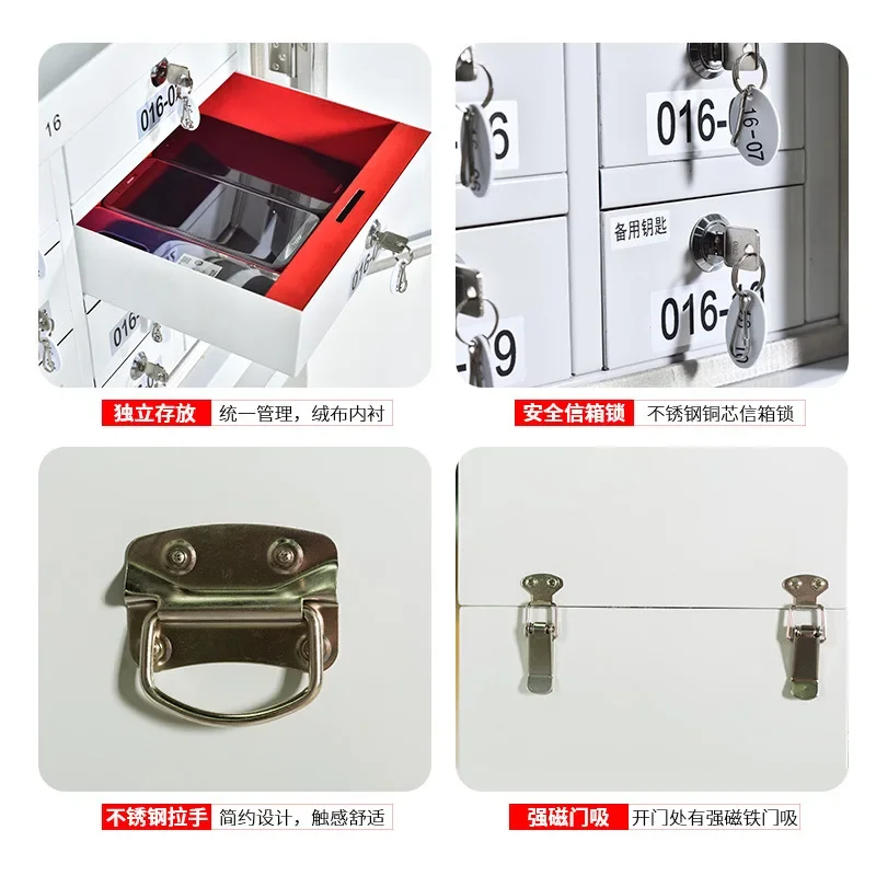 Examination Room Meeting Room Floor-to-ceiling Mobile Phone Storage Cabinet Mobile Phone Signal Physical Shielding Cabinet
Examination Room Meeting Room Floor-to-ceiling Mobile Phone Storage Cabinet Mobile Phone Signal Physical Shielding Cabinet
