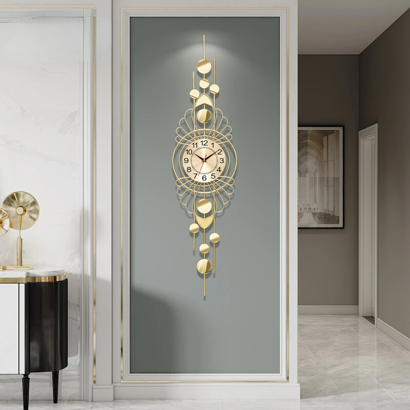 Nordic Light Luxury Clock Simple Clock Wall Clock Personality Creative Living Room Fashion Wall Hanging Art Wall Decoration
Nordic Light Luxury Clock Simple Clock Wall Clock Personality Creative Living Room Fashion Wall Hanging Art Wall Decoration