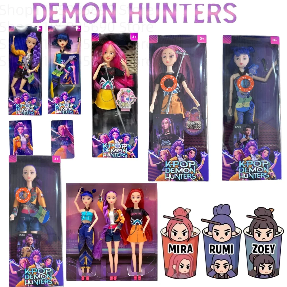 Музыкальный стиль аниме k pop охотники демонов группа охотников ведьм высокий внешний вид клей кукла девушка сердце декоративная кукла праздничные подарки
Музыкальный стиль аниме k pop охотники демонов группа охотников ведьм высокий внешний вид клей кукла девушка сердце декоративная кукла праздничные подарки