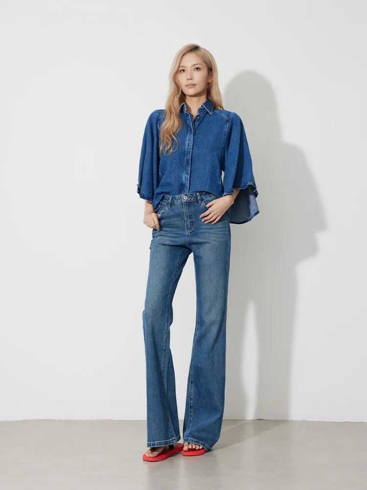 Джинсы-боты с высокой талией, удлиняющие ноги, новое осеннее поступление, женские облегающие хлопковые джинсы в стиле ретро, RB069
Джинсы-боты с высокой талией, удлиняющие ноги, новое осеннее поступление, женские облегающие хлопковые джинсы в стиле ретро, RB069