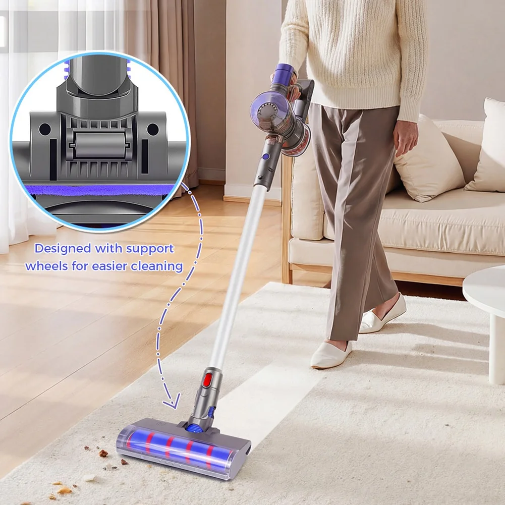 Акция! Мягкая роликовая щетка для пылесосов Dyson V7 V8 V10 V11 V15, сменная насадка, запчасти для пылесосов с прямым приводом
Акция! Мягкая роликовая щетка для пылесосов Dyson V7 V8 V10 V11 V15, сменная насадка, запчасти для пылесосов с прямым приводом