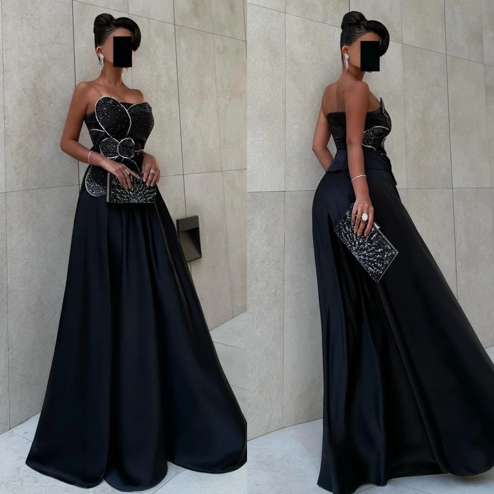 Customized Intricate Sparkle Applique Beading Sequined Pleat Draped A-line Strapless Long Dresses Bespoke Occasion Dresses Retro
Customized Intricate Sparkle Applique Beading Sequined Pleat Draped A-line Strapless Long Dresses Bespoke Occasion Dresses Retro
