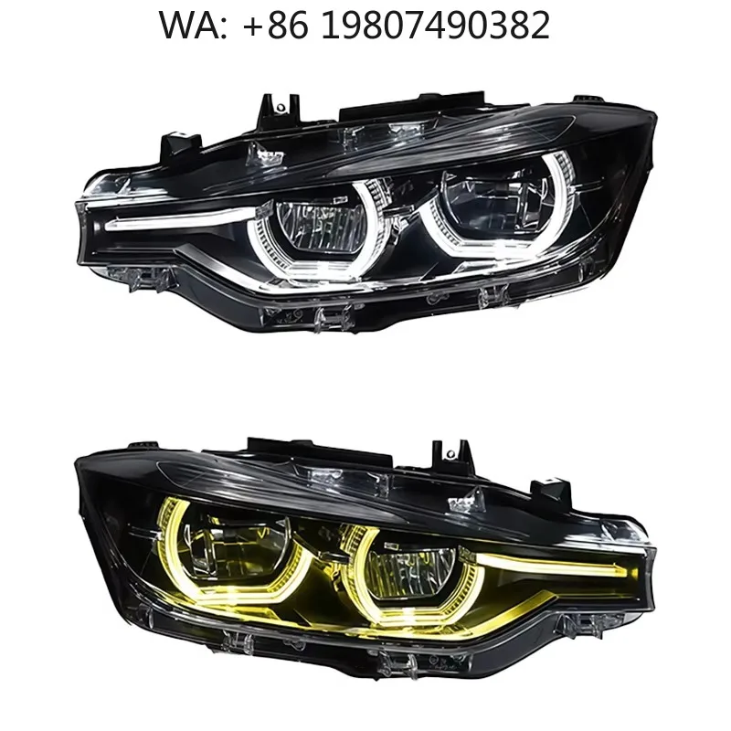 White Yellow Dual DRL Projector LED Front Headlight Parts
White Yellow Dual DRL Projector LED Front Headlight Parts