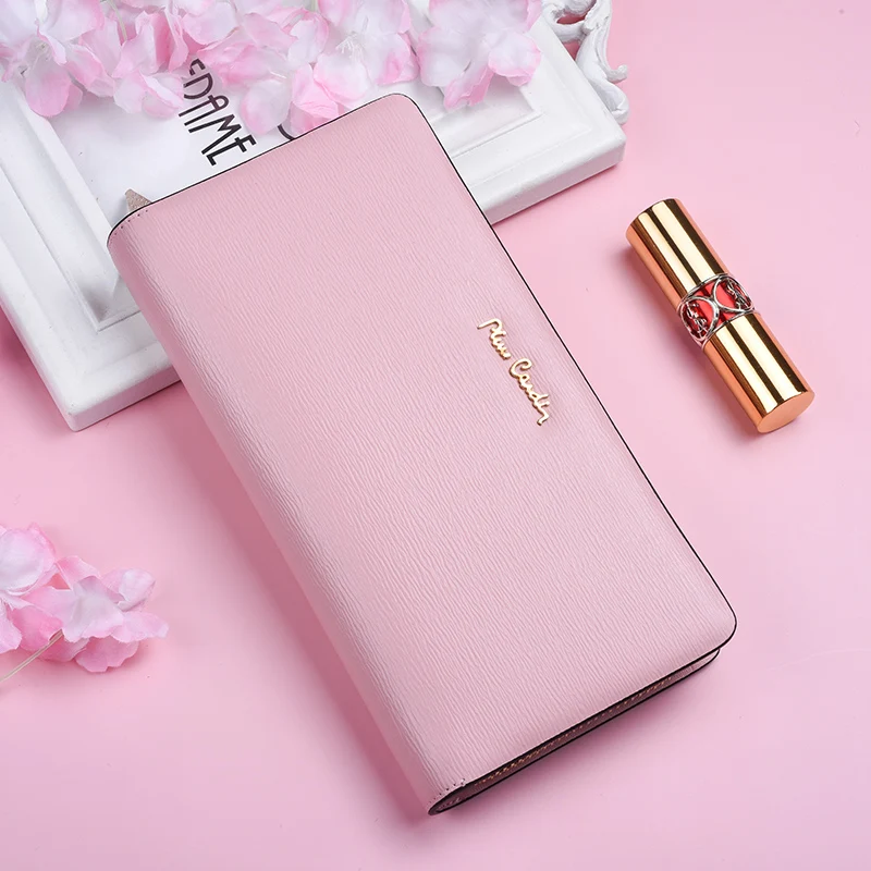 Pierre cardin women's wallet with zipper card ladies purses leather pink wallets for women
Pierre cardin women's wallet with zipper card ladies purses leather pink wallets for women