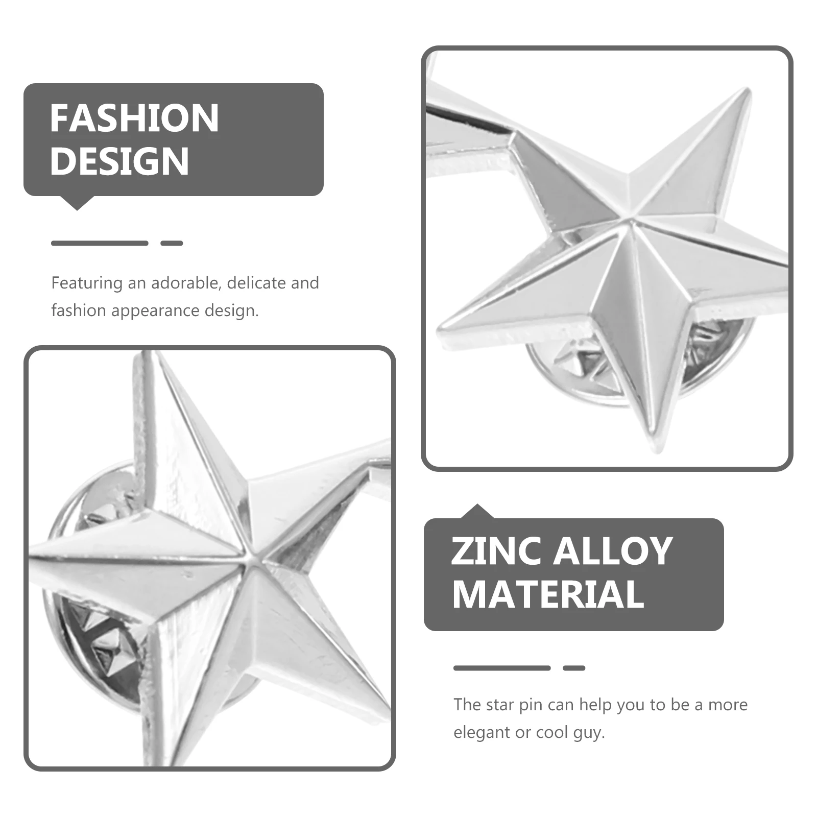 12 шт. нагрудная булавка для мужчин, значок с пентаграммой, украшения для костюма для вечеринки, значки в форме звезды, шляпа, серебряный человек
12 шт. нагрудная булавка для мужчин, значок с пентаграммой, украшения для костюма для вечеринки, значки в форме звезды, шляпа, серебряный человек