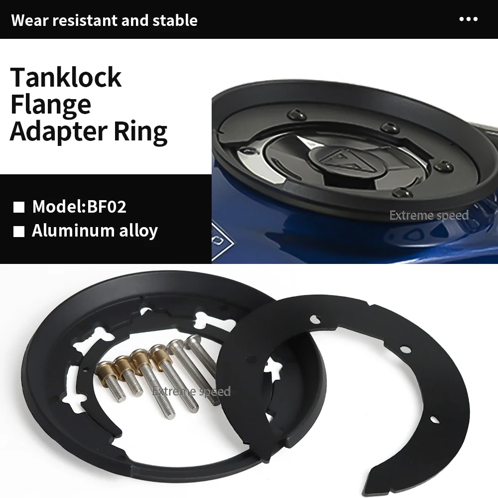 For Tiger 850 Sport 1200 XCa/XCx/XR 900 800 1050 Aprilia RS660 BN600 Tank Bag Tanklock Flange BF02 Quick lock Ring Plate
For Tiger 850 Sport 1200 XCa/XCx/XR 900 800 1050 Aprilia RS660 BN600 Tank Bag Tanklock Flange BF02 Quick lock Ring Plate