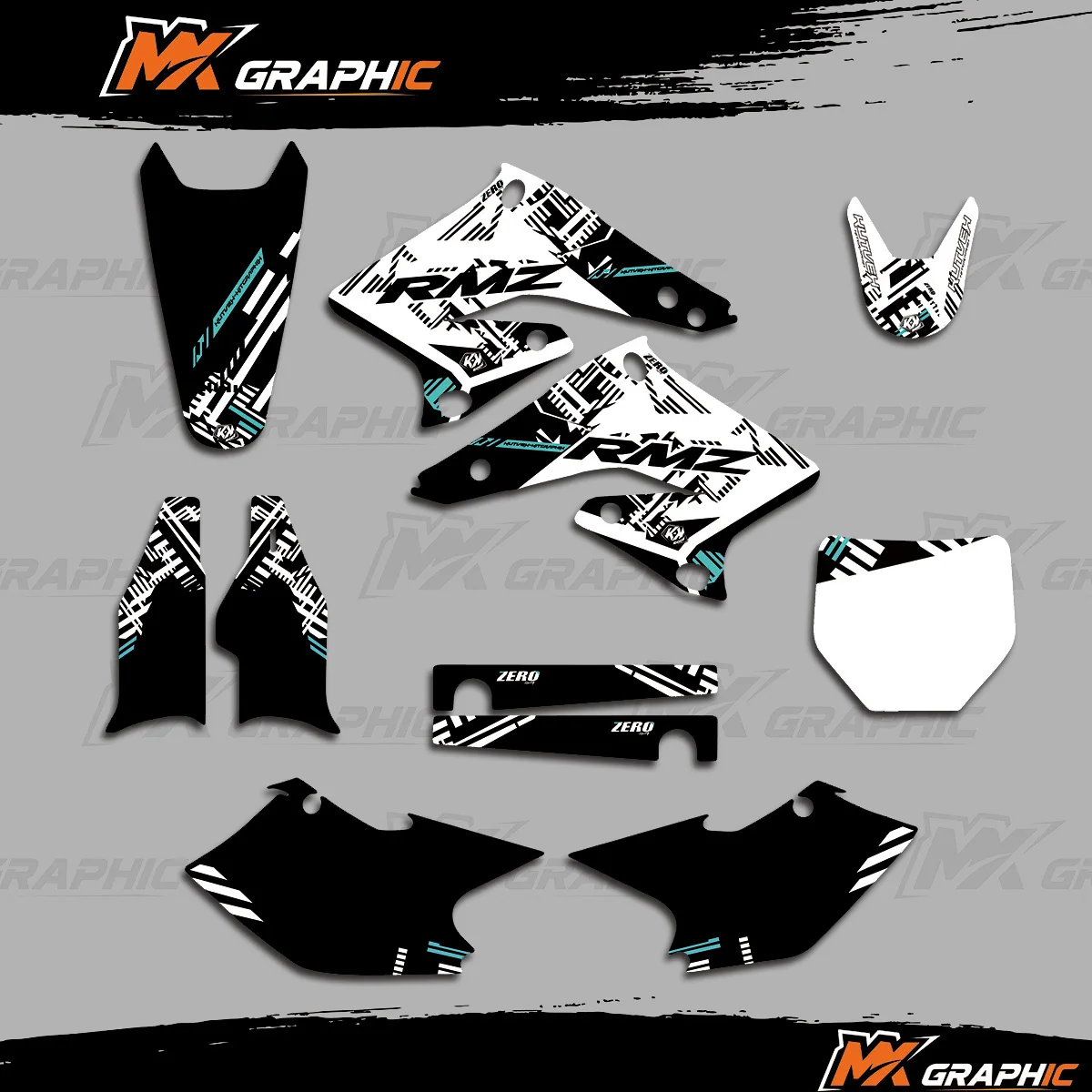 Для Suzuki RMZ250 RMZ 250 2004 2005 2006, графические наклейки, бесплатный номер имени
Для Suzuki RMZ250 RMZ 250 2004 2005 2006, графические наклейки, бесплатный номер имени