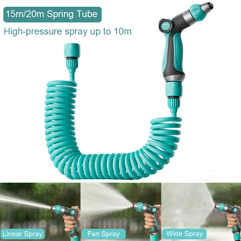 High-Pressure Car Wash Water Gun 15/20m Spring Tube Adjustable Nozzle Car Wash Water Gun Powerful Sprayer Car Washing Machine
High-Pressure Car Wash Water Gun 15/20m Spring Tube Adjustable Nozzle Car Wash Water Gun Powerful Sprayer Car Washing Machine