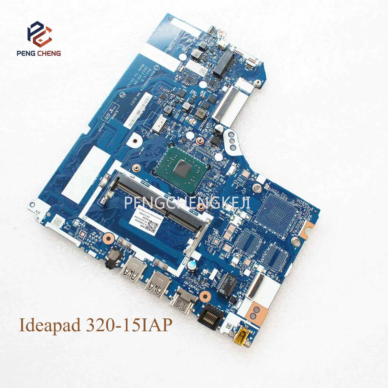 For Lenovo Ideapad 320-15IAP Laptop Motherboard DG424 DG524 NM-B301 Mainboard With N3350/N3450 N4200 5B20P20644 5B20P20648
For Lenovo Ideapad 320-15IAP Laptop Motherboard DG424 DG524 NM-B301 Mainboard With N3350/N3450 N4200 5B20P20644 5B20P20648