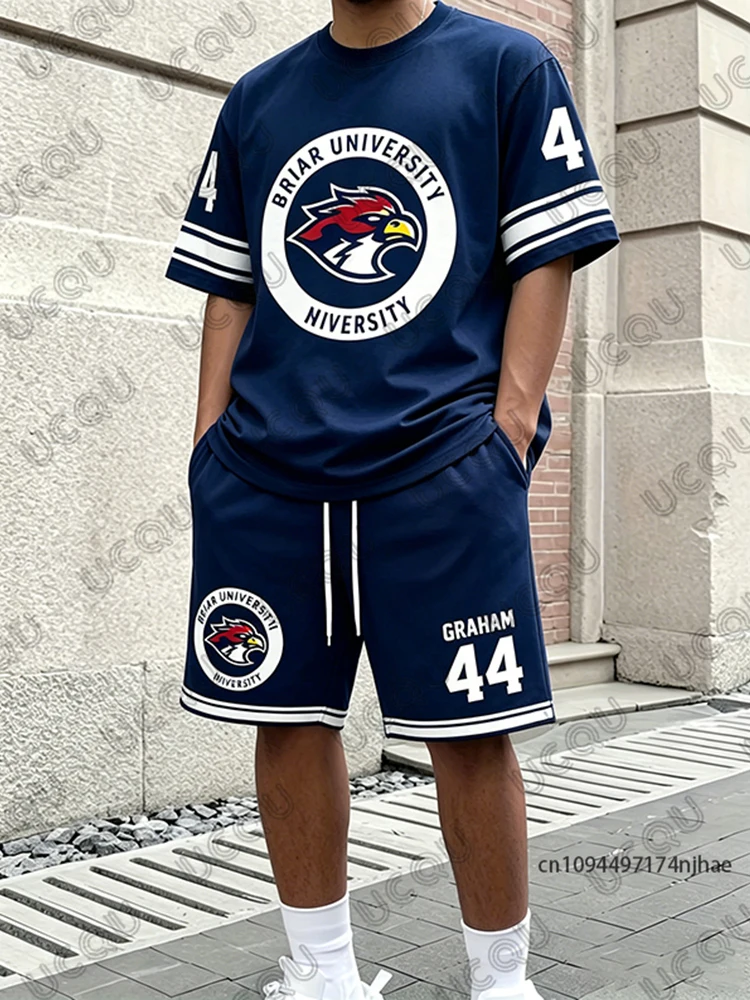 2026 Men's Tracksuit Off Campus Briar University Jersey Graham 44 T-Shirt+Shorts Suit Casual Sets Sports Clothes 2 Piece Outfits
2026 Men's Tracksuit Off Campus Briar University Jersey Graham 44 T-Shirt+Shorts Suit Casual Sets Sports Clothes 2 Piece Outfits