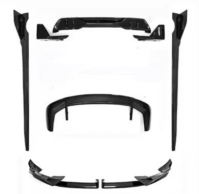 Gloss Black Front Lip Splitters Rear Diffuser Side Skirts Roof Spoiler Mid Trunk Spoiler aero Kit for X5 G05 LCI Car 2024'-
Gloss Black Front Lip Splitters Rear Diffuser Side Skirts Roof Spoiler Mid Trunk Spoiler aero Kit for X5 G05 LCI Car 2024'-