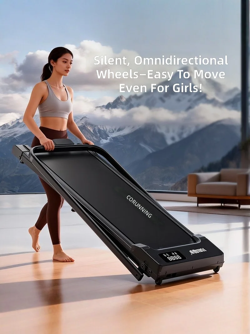 Electric Treadmill, Foldable Quiet Shock Absorption, Smart APP Bluetooth Large Screen, Multi-Function Home Fitness Equipment
Electric Treadmill, Foldable Quiet Shock Absorption, Smart APP Bluetooth Large Screen, Multi-Function Home Fitness Equipment