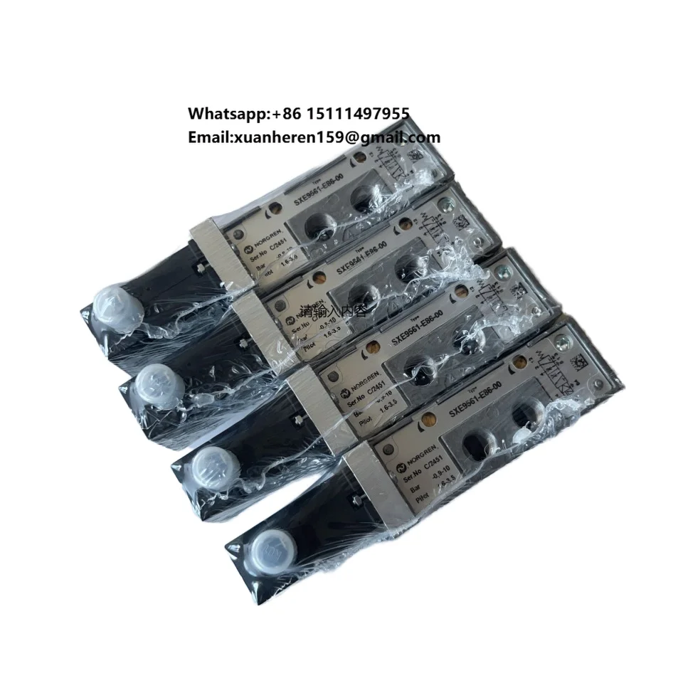 Norgren SXE9561-E86-00K High-Performance Solenoid Valve for Industrial Use with Pilot Structure
Norgren SXE9561-E86-00K High-Performance Solenoid Valve for Industrial Use with Pilot Structure