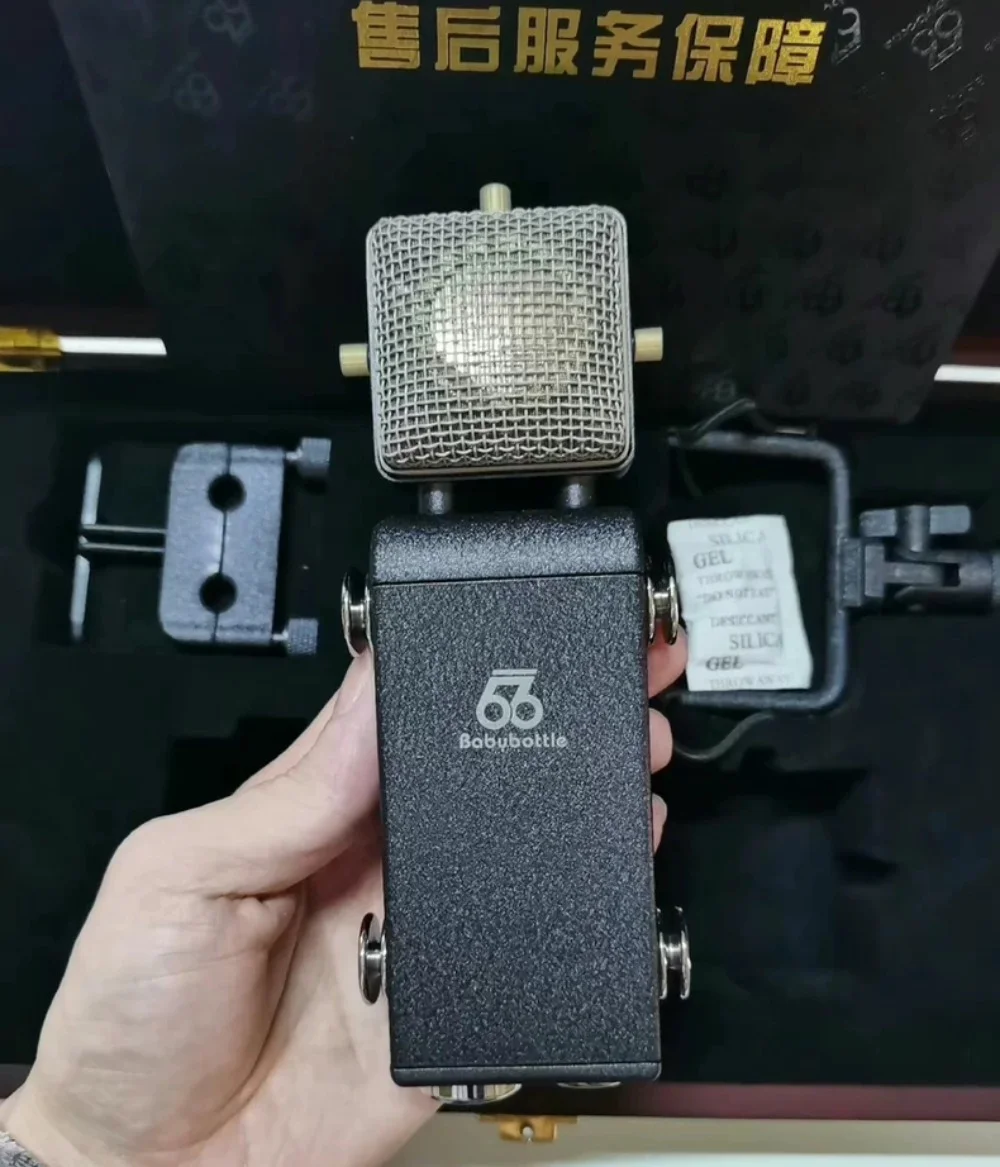66 babybottle- SL-4 Capacitive Microphone - Ideal for recording vocals, percussion, or any acoustic instruments.
66 babybottle- SL-4 Capacitive Microphone - Ideal for recording vocals, percussion, or any acoustic instruments.