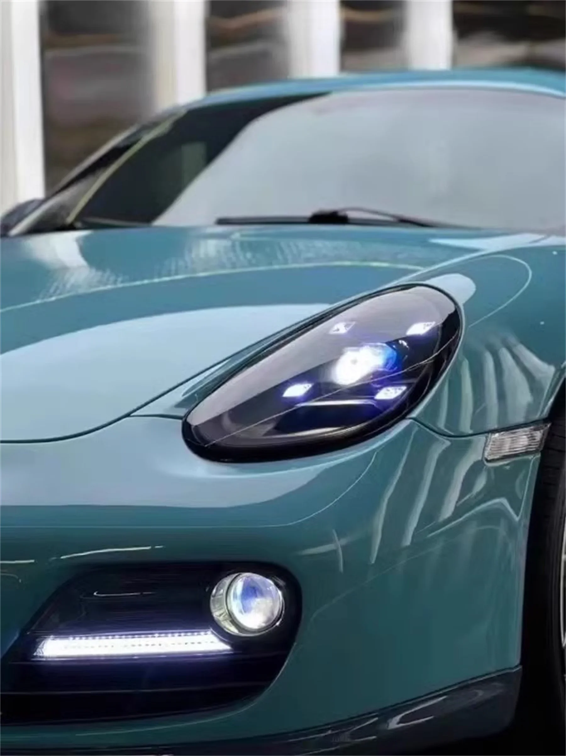 Передняя фара светодиодная для Porsche 987, обновление 718, дневные ходовые огни, указатель поворота, индивидуальный стиль
Передняя фара светодиодная для Porsche 987, обновление 718, дневные ходовые огни, указатель поворота, индивидуальный стиль