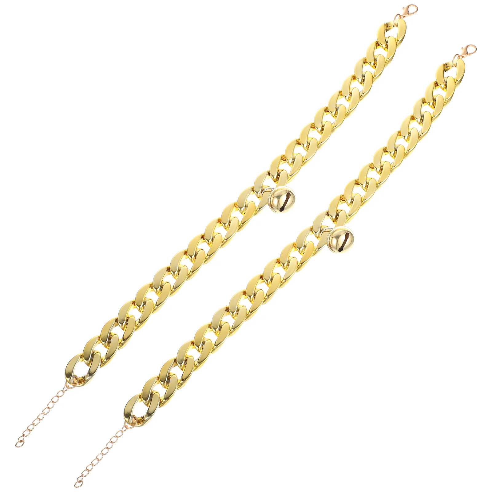 2Pcs Purple Dog Collar Pet Accessories Gold Chain for Dogs Strong Secure Easy to Put on Off Dog Neck Chain Decorative Use
2Pcs Purple Dog Collar Pet Accessories Gold Chain for Dogs Strong Secure Easy to Put on Off Dog Neck Chain Decorative Use