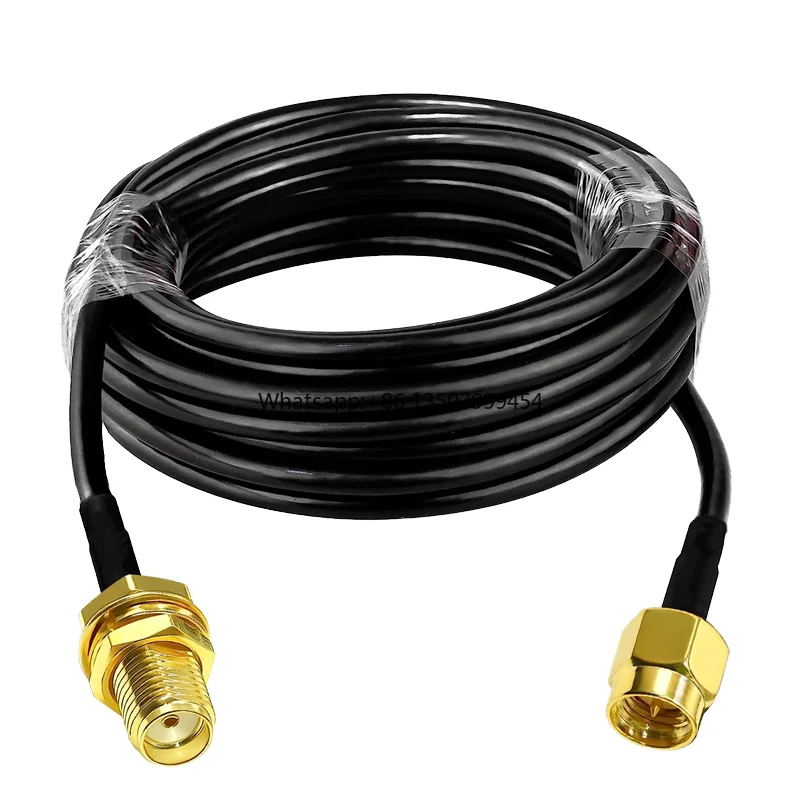 RG58 Coaxial Cable SMA Male to SMA Male Connector Adapter Low Loss 50ohm for GPS Antenna Extension Cable Pigtail Jumper Cable
RG58 Coaxial Cable SMA Male to SMA Male Connector Adapter Low Loss 50ohm for GPS Antenna Extension Cable Pigtail Jumper Cable