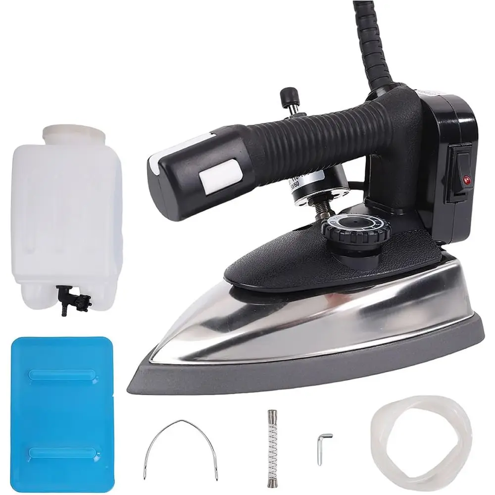 1200W Adjustable Temperature Gravity-Feed Steam Iron with 3L Water Tank for Powerful Clothing Steaming and Ironing
1200W Adjustable Temperature Gravity-Feed Steam Iron with 3L Water Tank for Powerful Clothing Steaming and Ironing