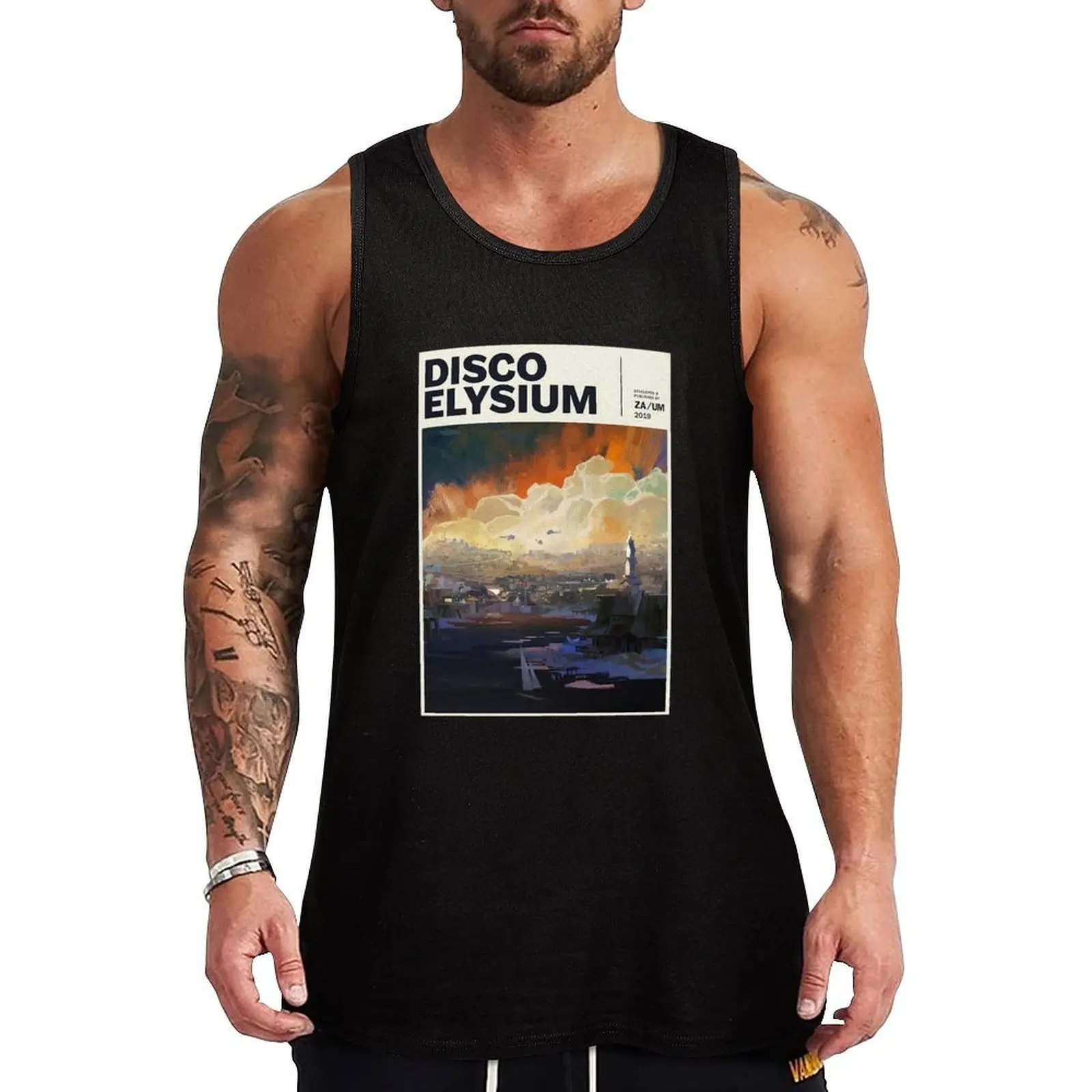 Disco Elysium Tank Top Performance Stretch Tank Top Athletic Workout Wear
Disco Elysium Tank Top Performance Stretch Tank Top Athletic Workout Wear