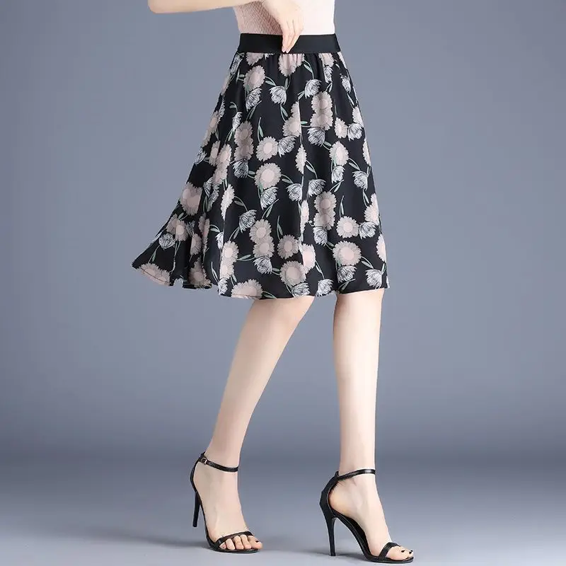 Womens Floral Print A Line Mini Skirt Casual High Waist Elastic Waist Summer Skirt
Womens Floral Print A Line Mini Skirt Casual High Waist Elastic Waist Summer Skirt