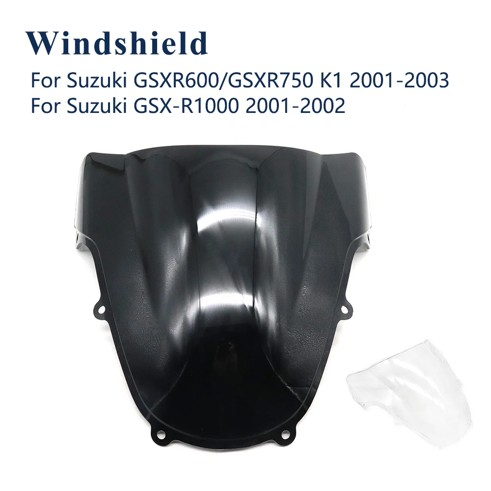 For Suzuki GSXR600 GSXR750 K1 2001-2003 GSXR1000 2001-2002 Motorcycle Accessories Windshield Windscreen Wind Deflectors
For Suzuki GSXR600 GSXR750 K1 2001-2003 GSXR1000 2001-2002 Motorcycle Accessories Windshield Windscreen Wind Deflectors