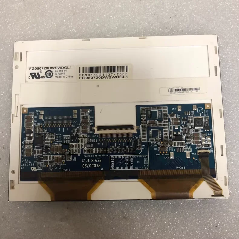 5,7-дюймовый ЖК-экран FG050720DWSWDGL1, проверен на нормальную работу перед отправкой.
5,7-дюймовый ЖК-экран FG050720DWSWDGL1, проверен на нормальную работу перед отправкой.