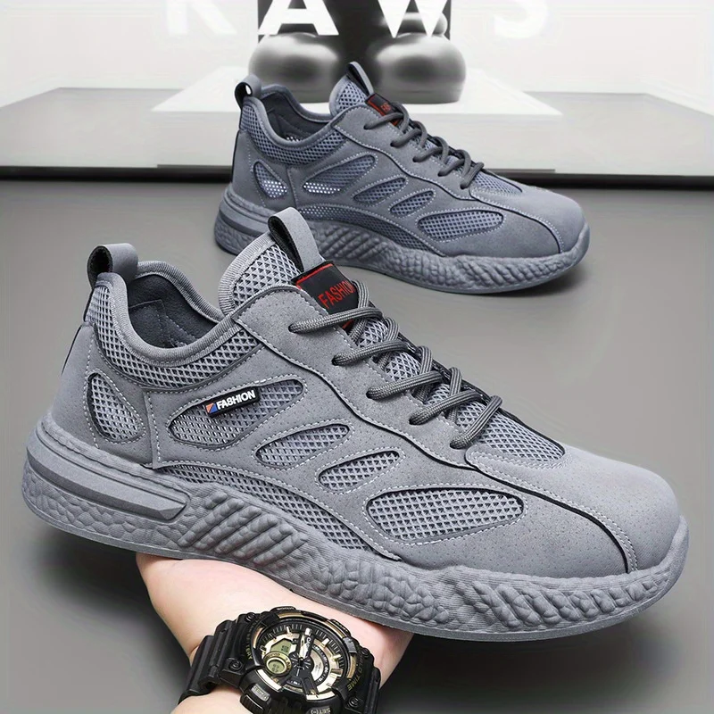 2026 Summer Fashionable versatile Work Shoes Protection Breathable Lightweight Mesh Sneakers Casual comfortable men shoes
2026 Summer Fashionable versatile Work Shoes Protection Breathable Lightweight Mesh Sneakers Casual comfortable men shoes