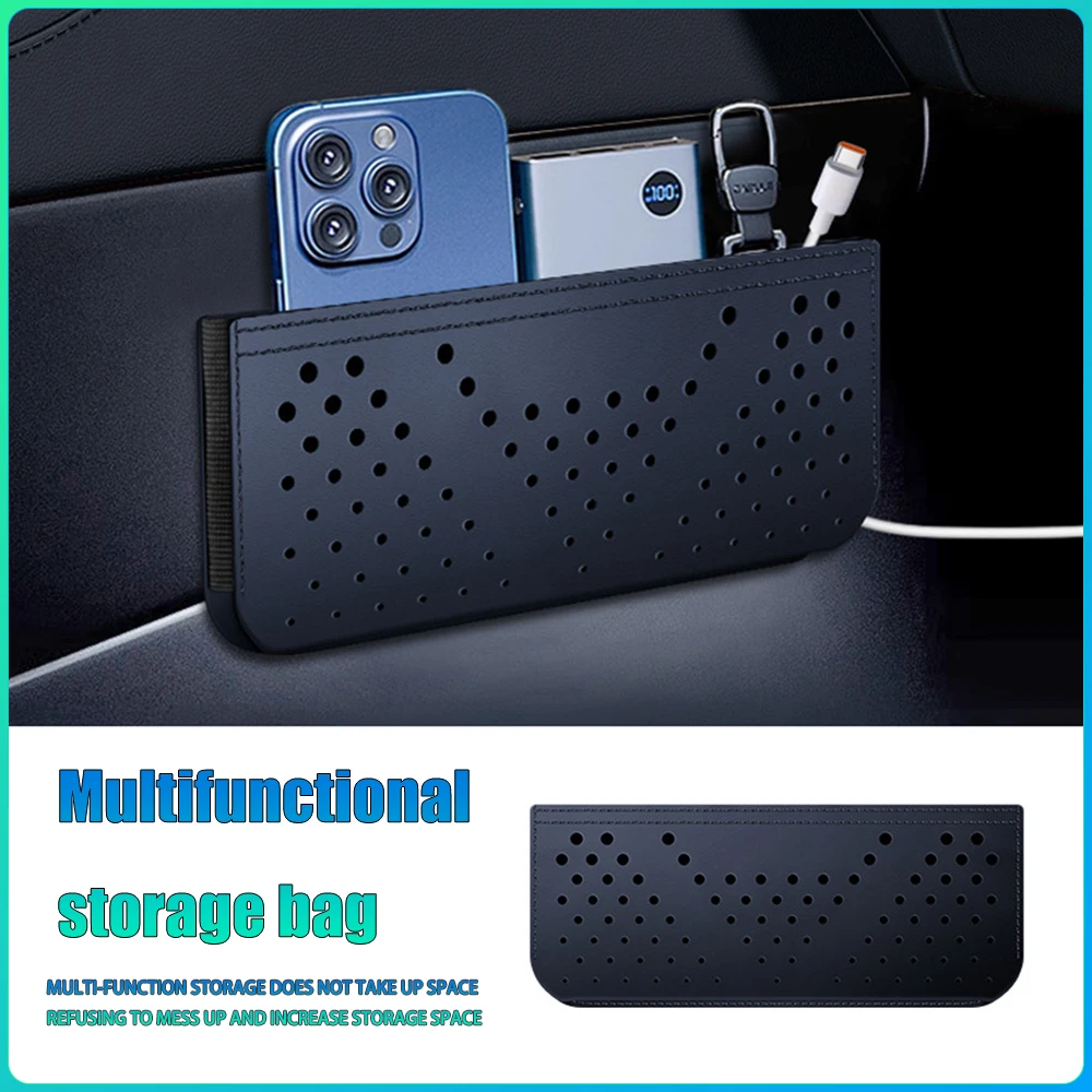 Multi-Functional Car Net Storage Box Car General Storage Box Storage Bag Mobile Phone Bag Hanging Bags Paste Type Interior Parts
Multi-Functional Car Net Storage Box Car General Storage Box Storage Bag Mobile Phone Bag Hanging Bags Paste Type Interior Parts