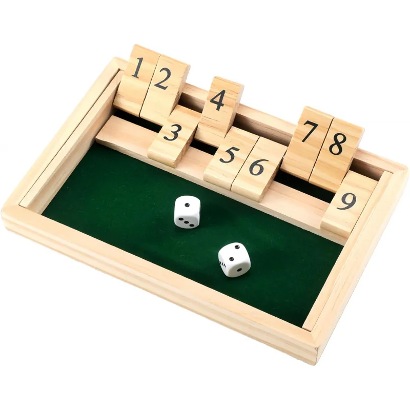 1-9 Number Lock Box Wooden Game Children's & Family Math Board Game Classic Bar Dice Game Portable Travel Puzzle Board Game Wood
1-9 Number Lock Box Wooden Game Children's & Family Math Board Game Classic Bar Dice Game Portable Travel Puzzle Board Game Wood